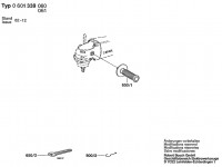 Bosch 0 601 339 060  Wet Grinder 110 V / Eu Spare Parts